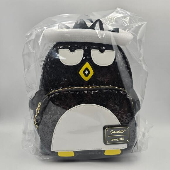 Loungefly Sanrio Hello Kitty and Friends Badtz Maru Sequins Mini Backpack Bag - Picture 16 of 16